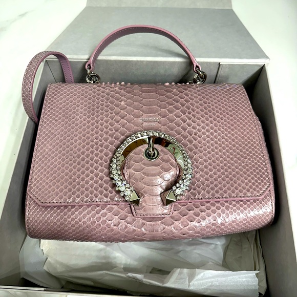 Jimmy Choo python bag, no sings of wear, like new - Picture 1 of 12